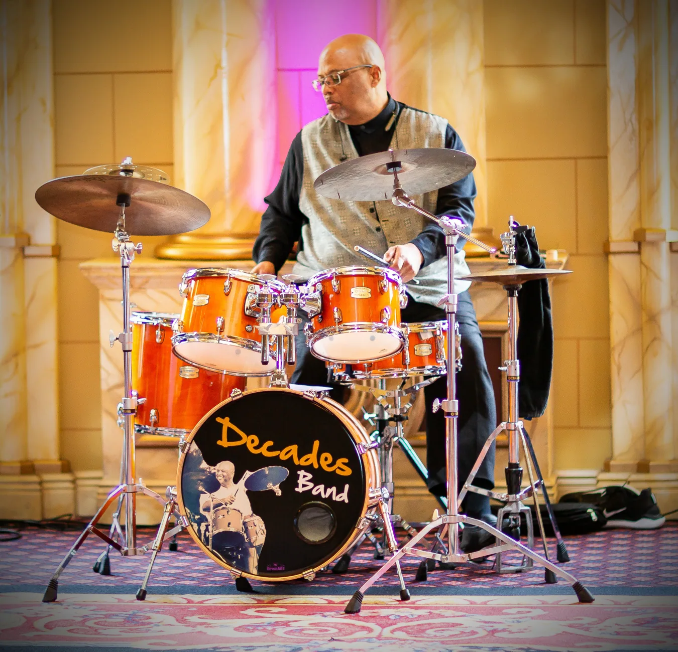 Decade’s Band drummer